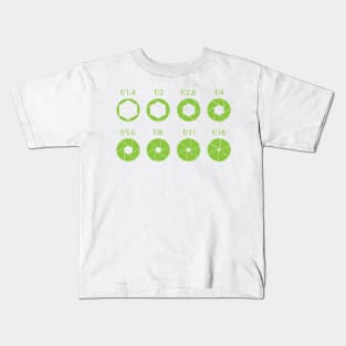 F-Stops-Green Kids T-Shirt